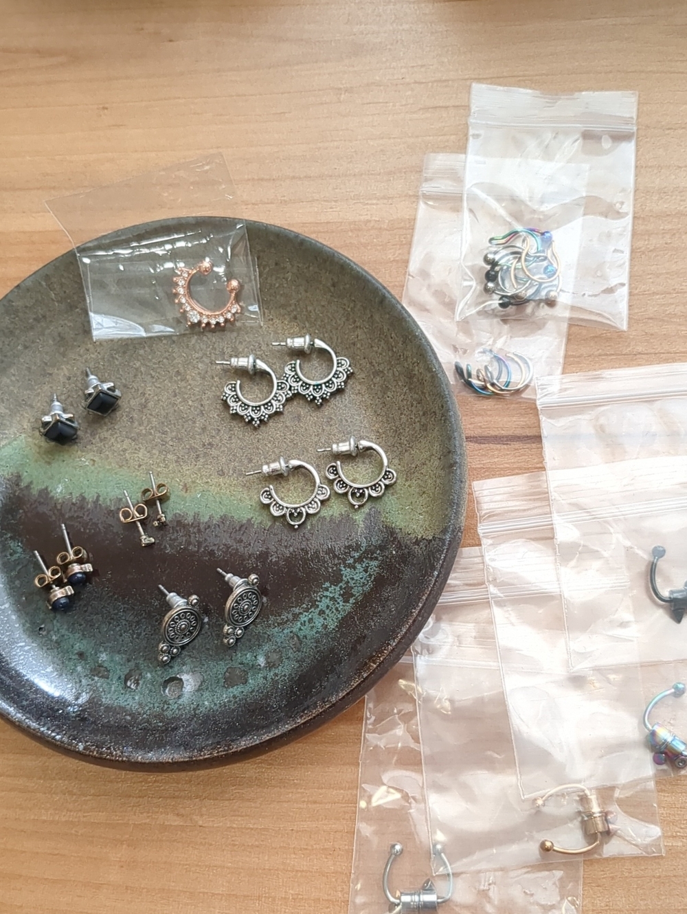 Tribal Earring And False Septum Bundle - Picture 2 of 6
